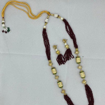 Designer AD Moti Necklace