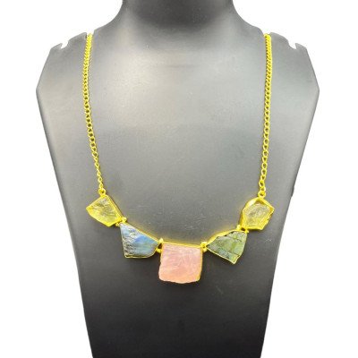 Multicolor Stone Neckpiece