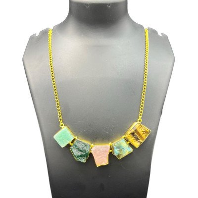 Multicolor Stone Neckpiece