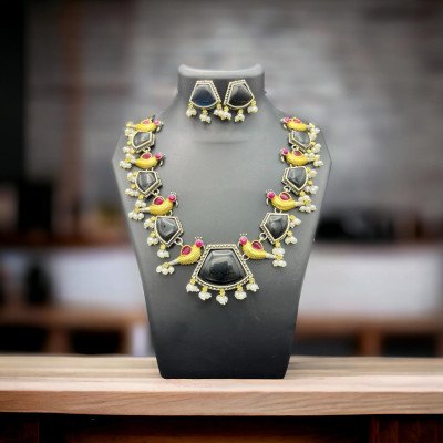 Tribal Neckpiece with Studs